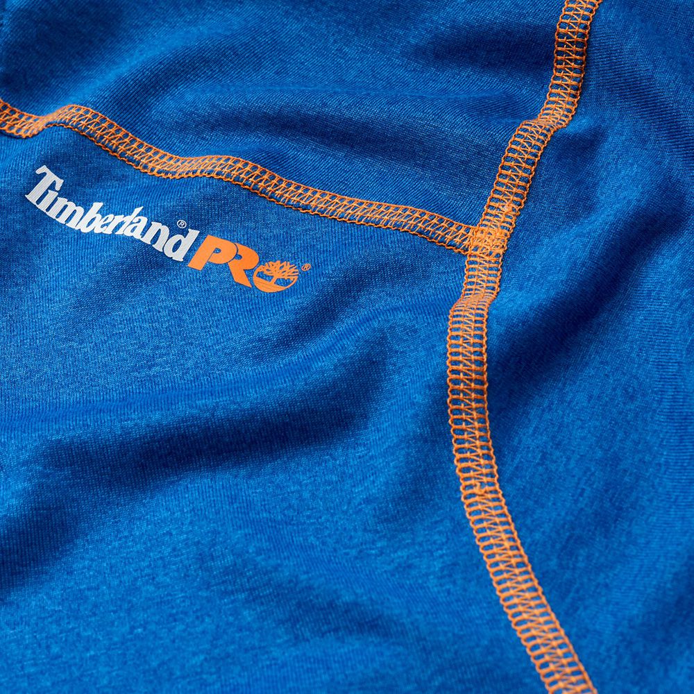 Camisetas Timberland Hombre Pro® Wicking Good Sport Work Azules - Chile HAS-380217